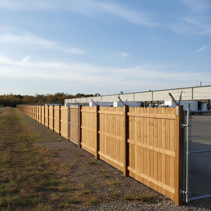 Metal Fence Installation