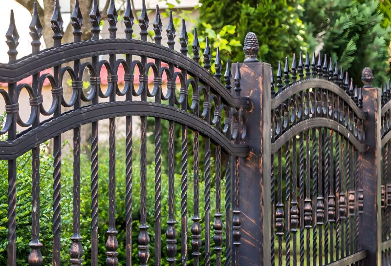Elegant Wrought Iron Gates